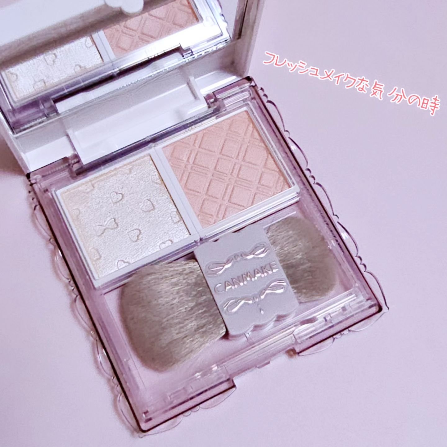 バディーデュオブラシ/キャンメイク/メイクブラシを使ったクチコミ（3枚目）