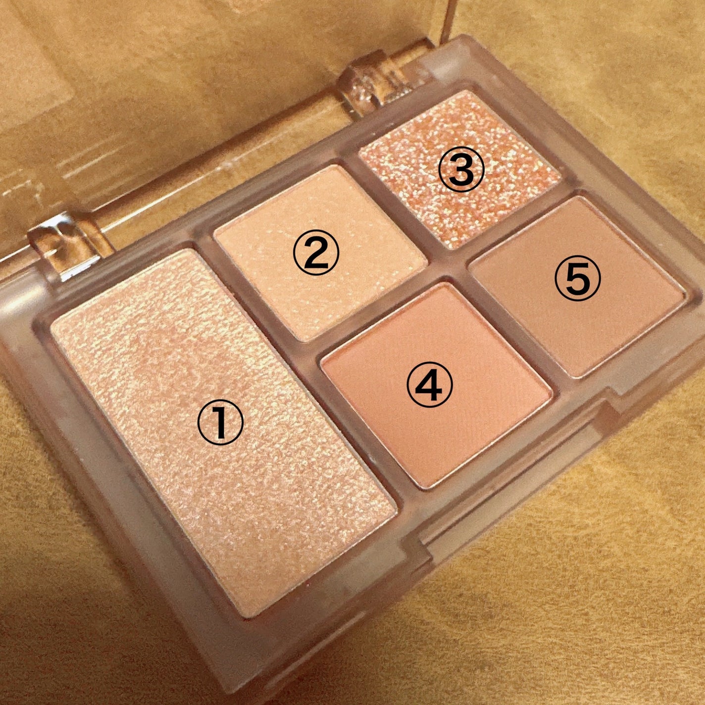 オールラウンドアイパレット/hince/マルチパレットを使ったクチコミ(2枚目)