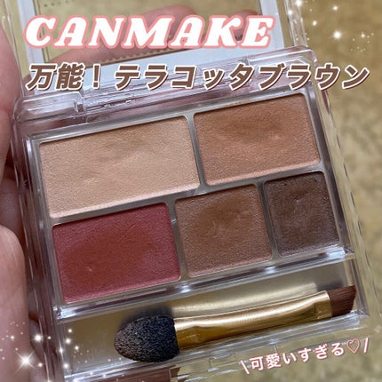 パーフェクトマルチアイズ/キャンメイク/アイシャドウパレットを使ったクチコミ(1枚目)