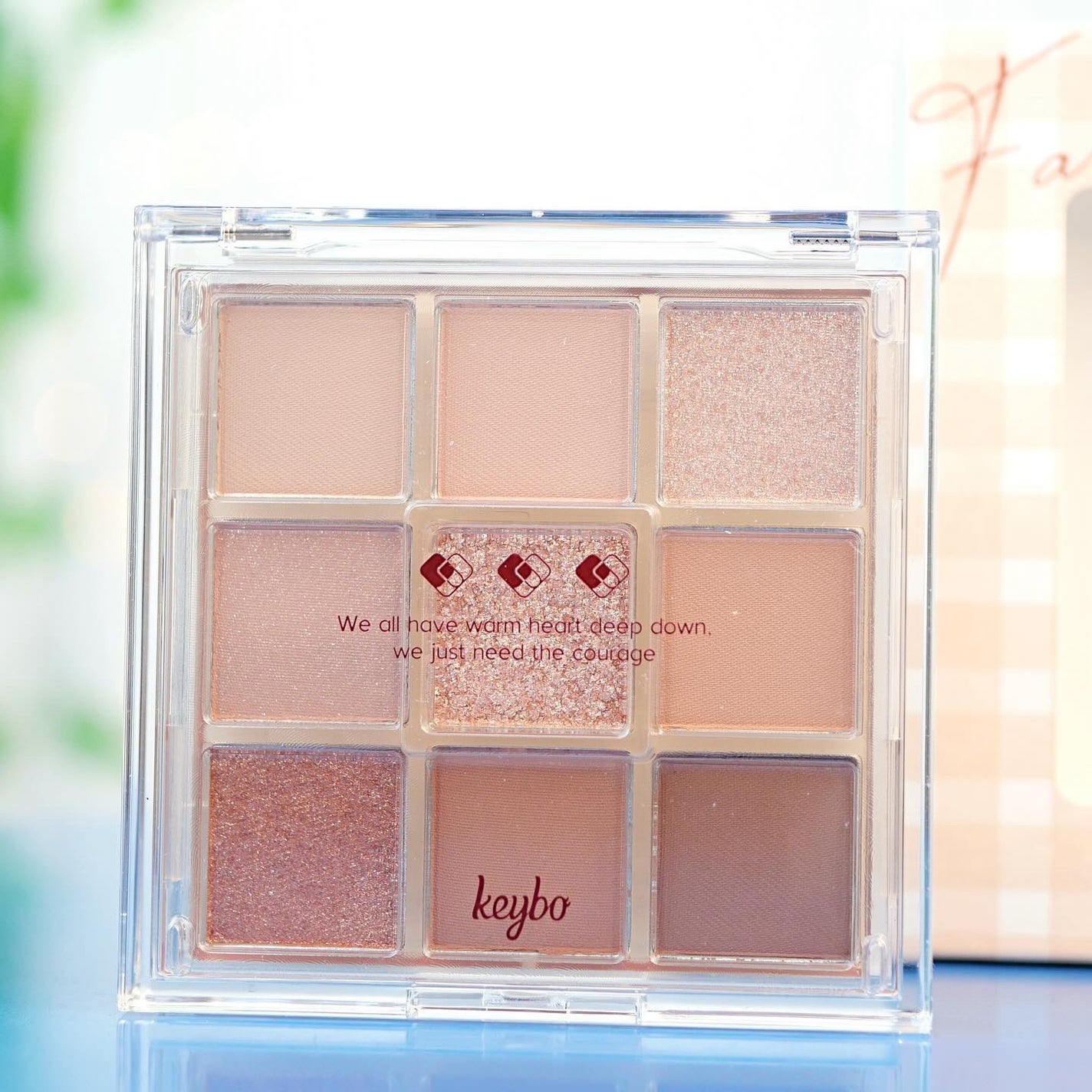 KEYBO FALL IN LOVE SHADOW PALETTE/keybo/アイシャドウパレットを使ったクチコミ(2枚目)