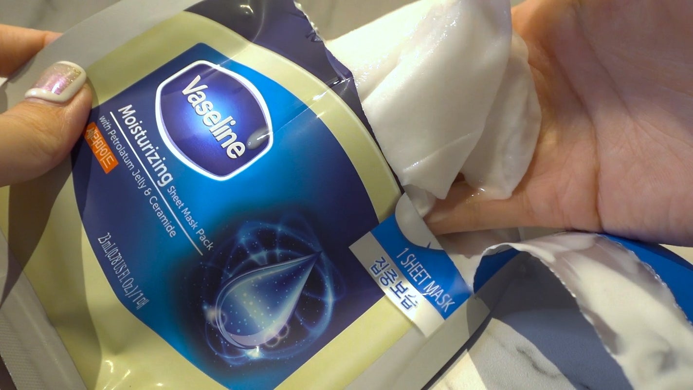 moisturizing sheet mask/ヴァセリン/シートマスク・パックを使ったクチコミ(3枚目)