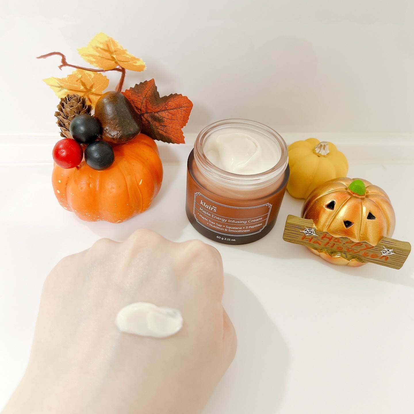 メープルエナジーインフュージングクリーム/Klairs/フェイスクリームを使ったクチコミ（3枚目）