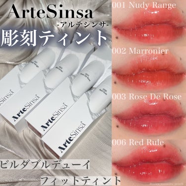 ビルダブルデューイフィットティント/ArteSinsa/口紅を使ったクチコミ（1枚目）