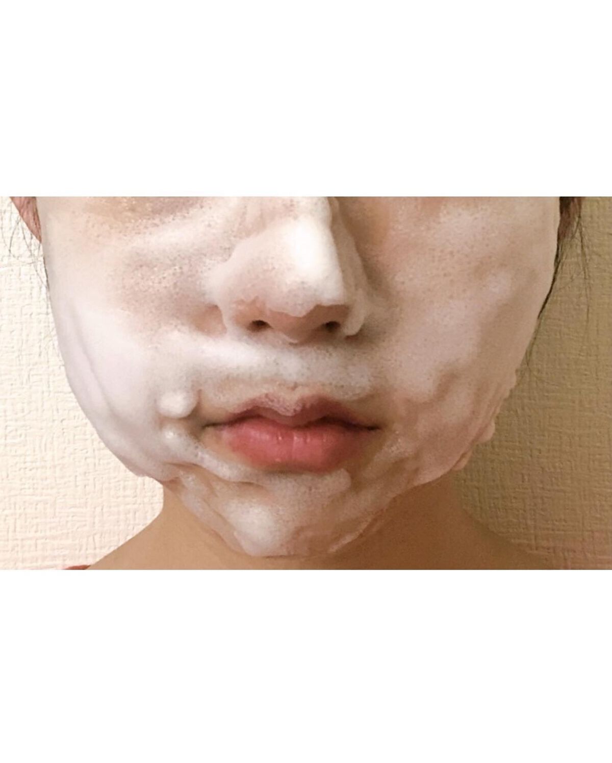 洗顔だけじゃない+パックもできる洗顔料 ホワイトプレミアム/ONE STONE TWO BIRDS/その他洗顔料を使ったクチコミ(3枚目)