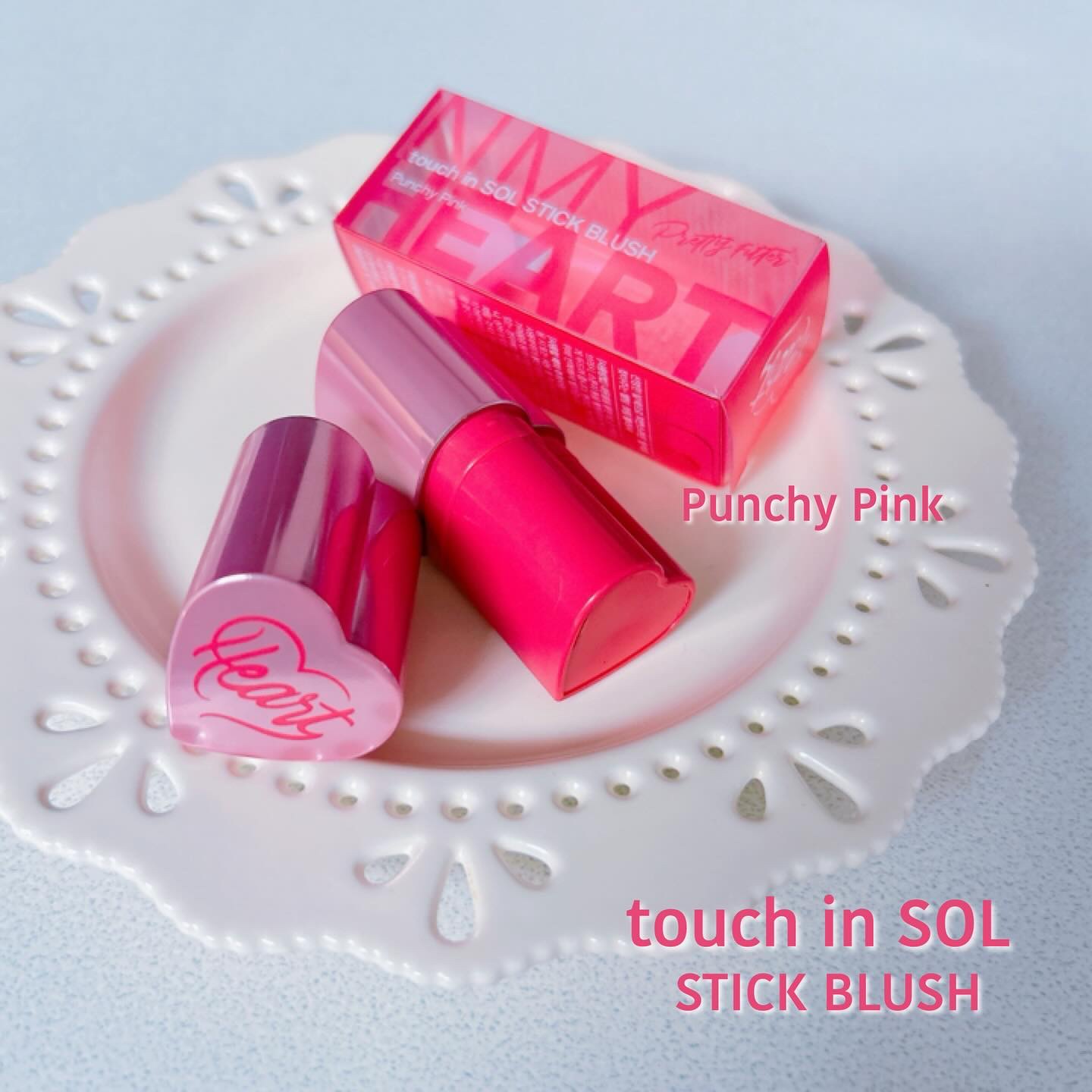 タッチインソール チークブラッシャー/touch in SOL /ジェル・クリームチークを使ったクチコミ（1枚目）