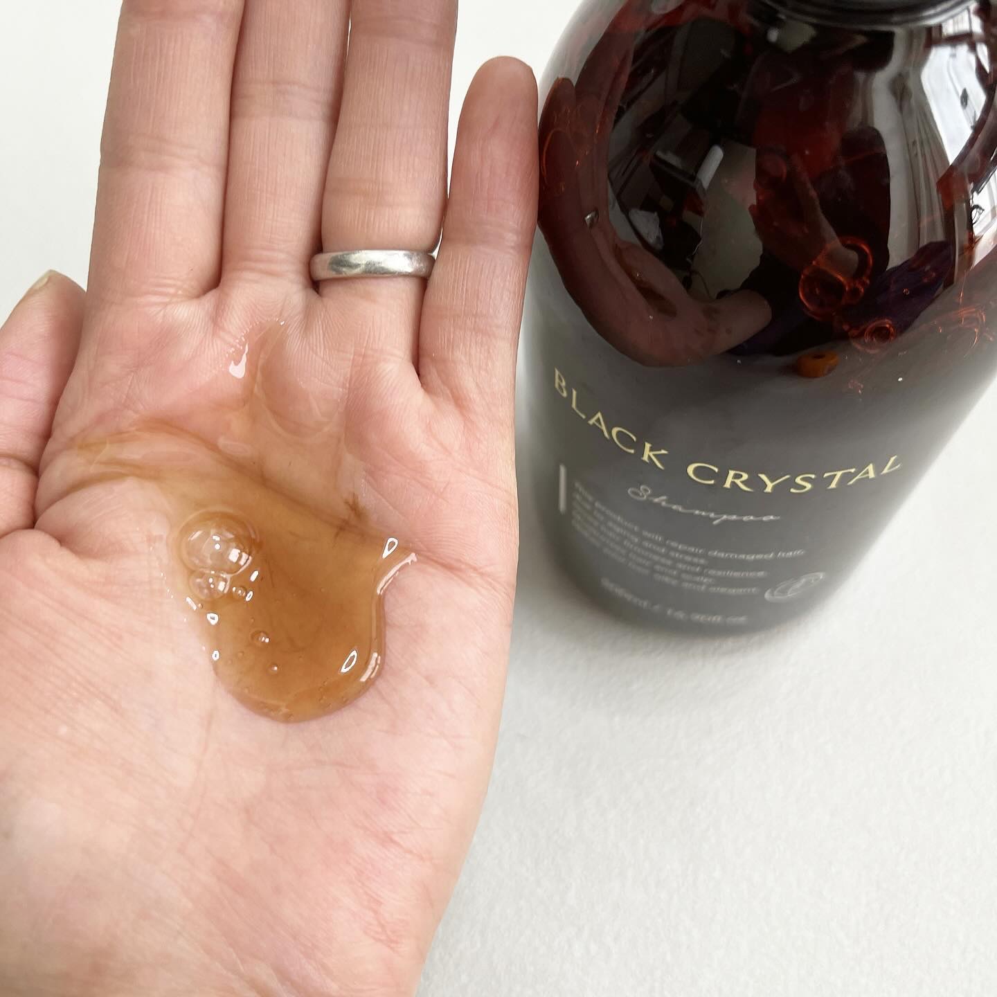 ブラッククリスタル シャンプー ＆ トリートメント/BLACK CRYSTAL/サロンシャンプーを使ったクチコミ（2枚目）