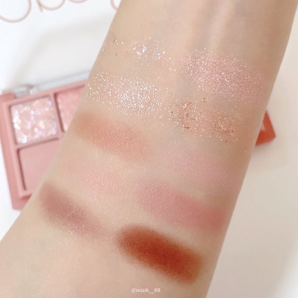 ベターザンパレット/rom&nd/アイシャドウパレットを使ったクチコミ(3枚目)