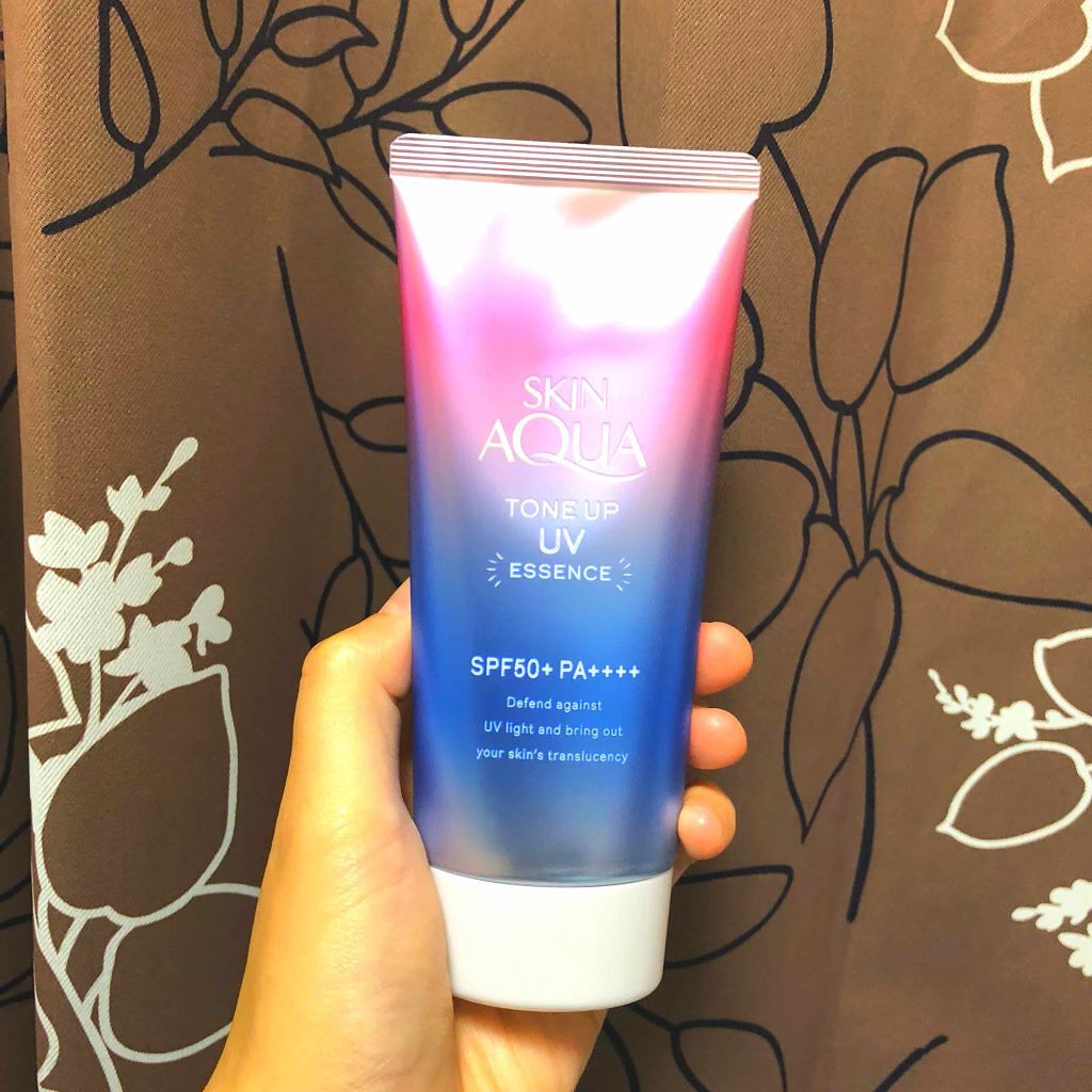 スキンアクア トーンアップUVエッセンス/スキンアクア/日焼け止めクリームを使ったクチコミ（1枚目）