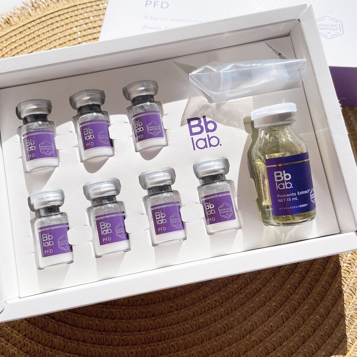 PFD 凍結乾燥プラセンタ/BBACLAB/美容液を使ったクチコミ（2枚目）