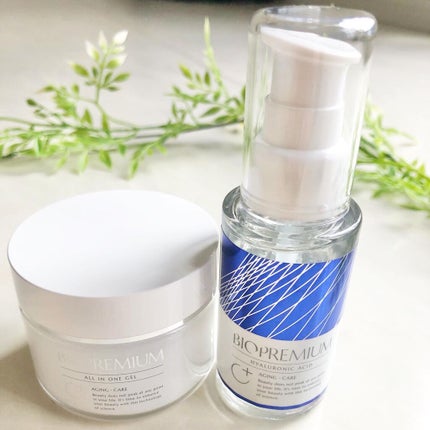 オールインワンジェル 発酵ヒアルロン酸原液美容液セット/BIOPREMIUM/スキンケアキットを使ったクチコミ(1枚目)