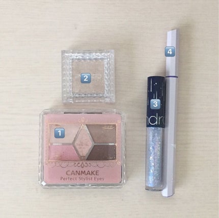 【旧品】パーフェクトスタイリストアイズ/キャンメイク/アイシャドウパレットを使ったクチコミ(3枚目)