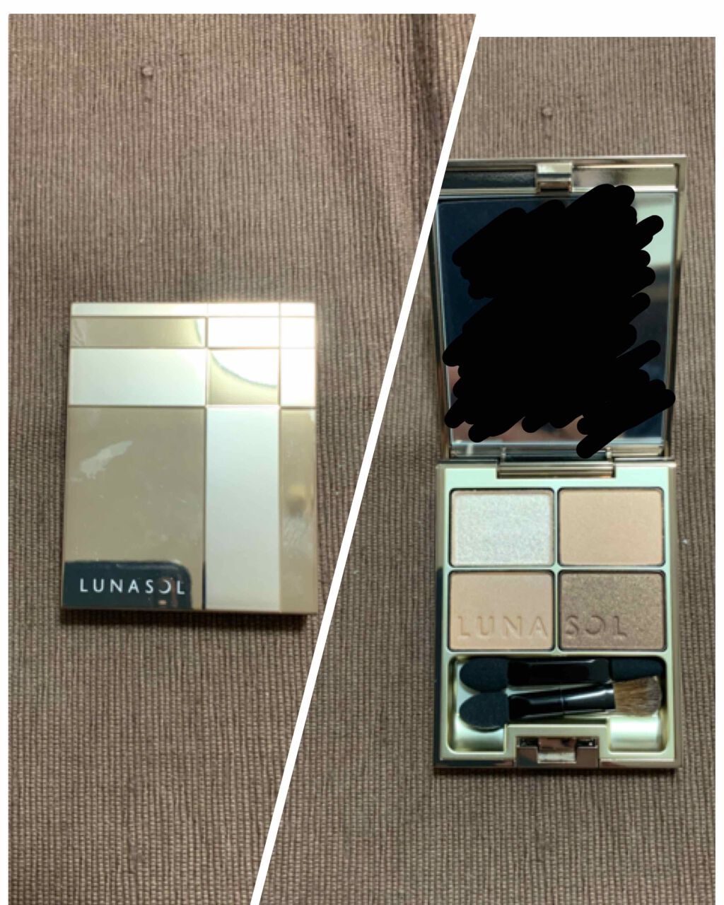 スキンモデリングアイズ/LUNASOL/アイシャドウパレットを使ったクチコミ(1枚目)