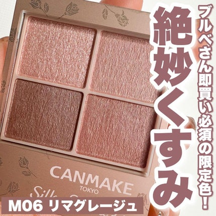 シルキースフレアイズ(マットタイプ)/キャンメイク/アイシャドウパレットを使ったクチコミ(1枚目)