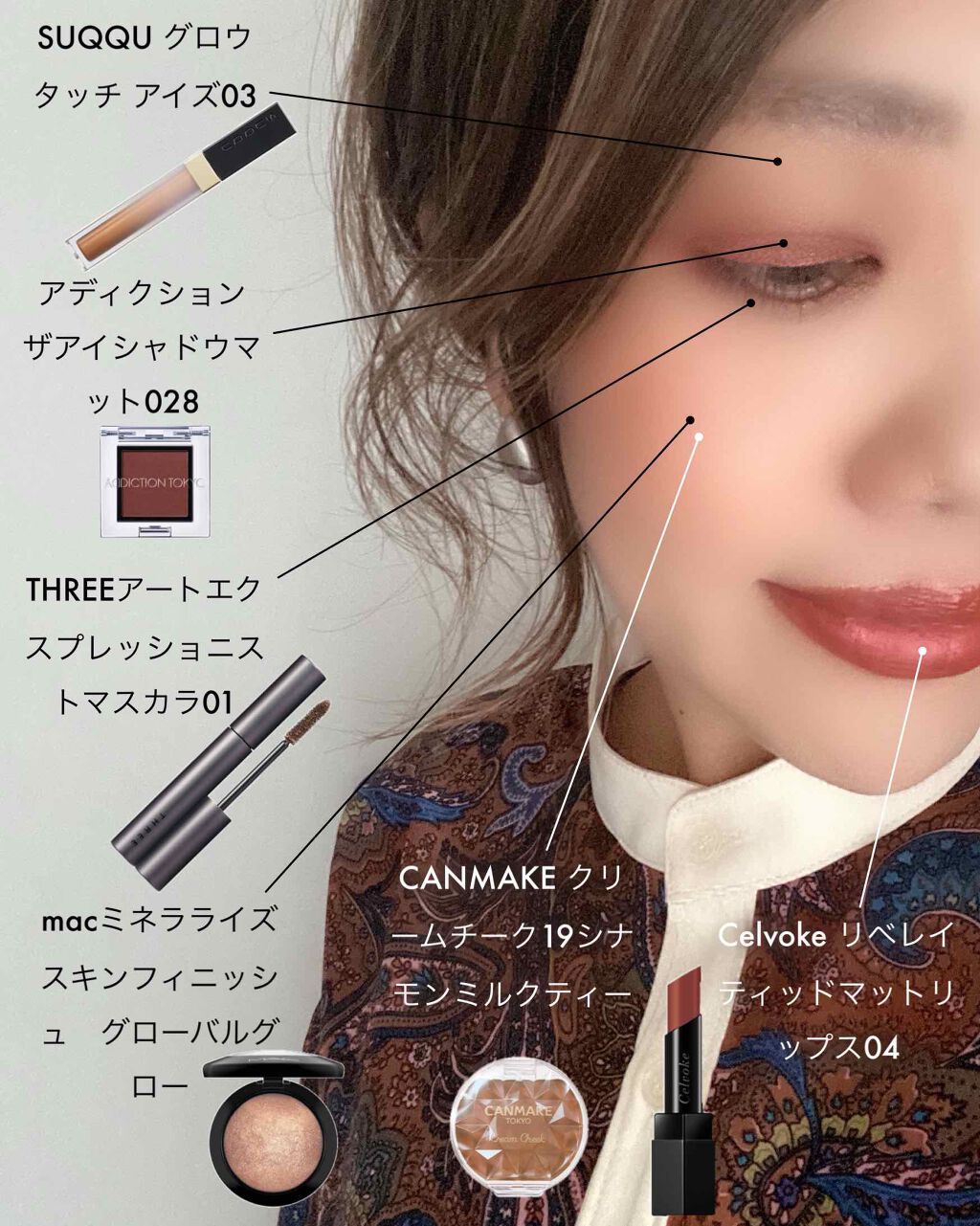 クリームチーク/キャンメイク/ジェル・クリームチークを使ったクチコミ(1枚目)