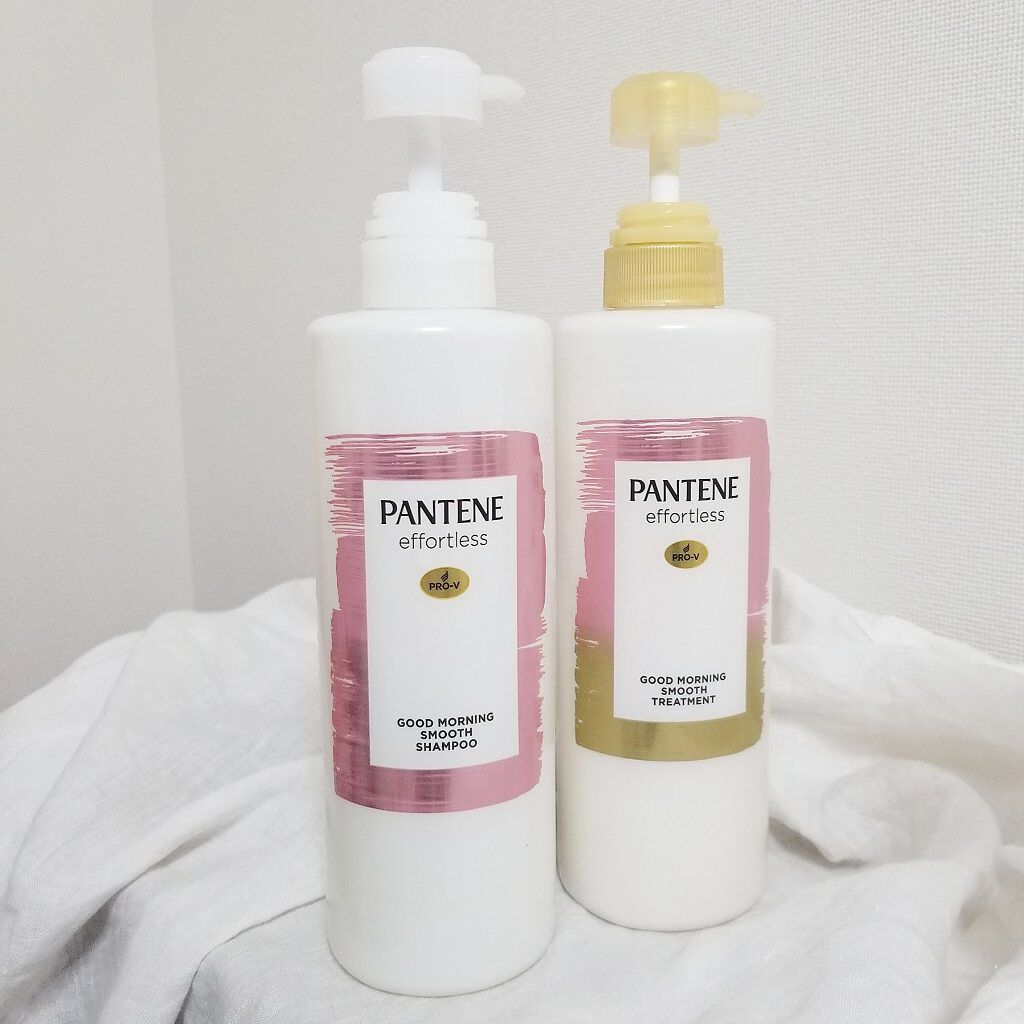 パンテーン エフォートレス グッドモーニング スムース シャンプー/トリートメント/パンテーン/市販シャンプーを使ったクチコミ(1枚目)