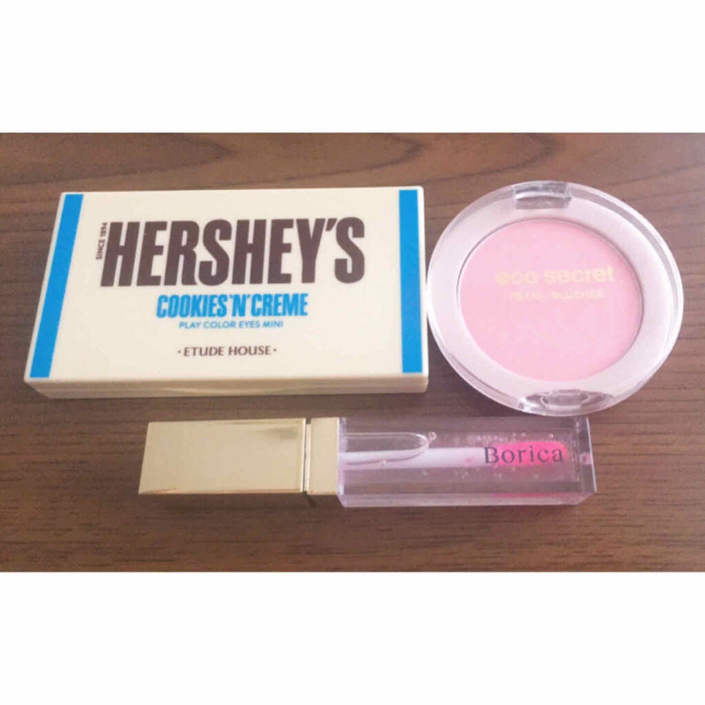 ハーシー プレイカラーアイズミニ/ETUDE/アイシャドウパレットを使ったクチコミ(3枚目)