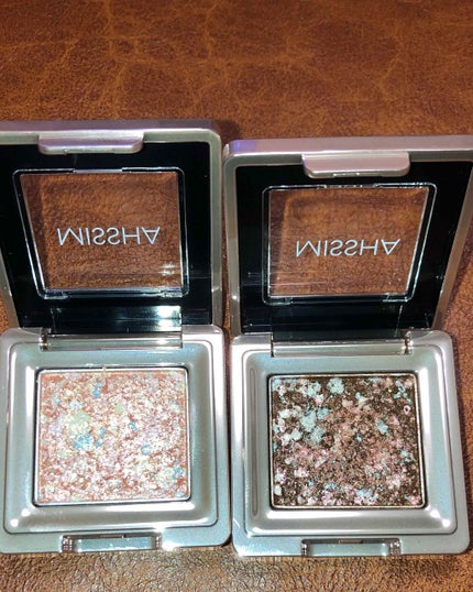 グリッタープリズム シャドウ/MISSHA/グリッターを使ったクチコミ(3枚目)