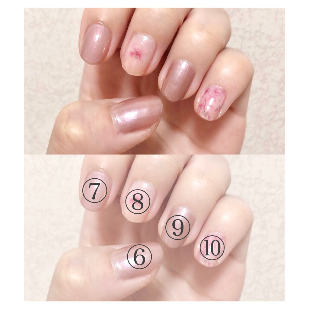 ネイルケア カラー/Elégance/オールインワンネイルを使ったクチコミ(4枚目)