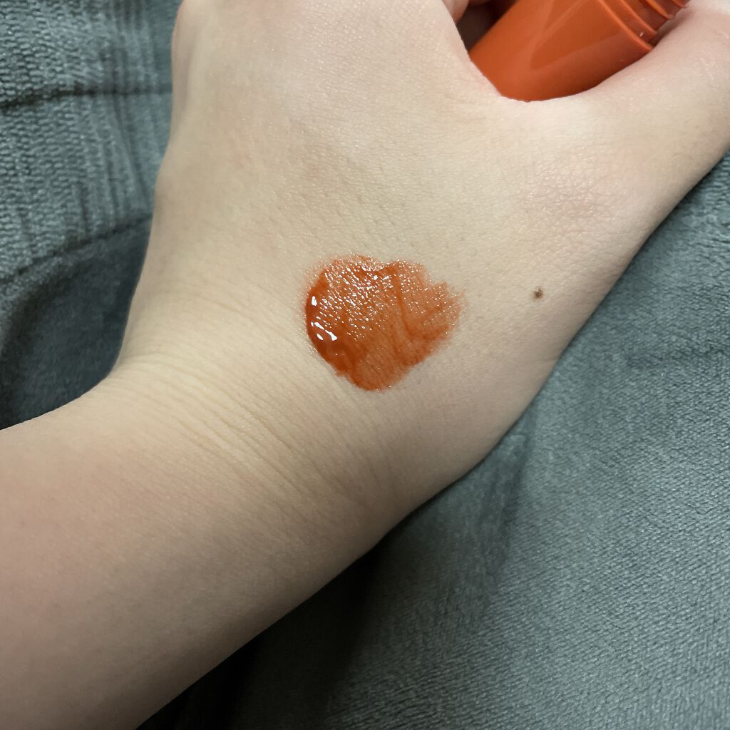 ジューシーラスティングティント/rom&nd/リップティントを使ったクチコミ（2枚目）