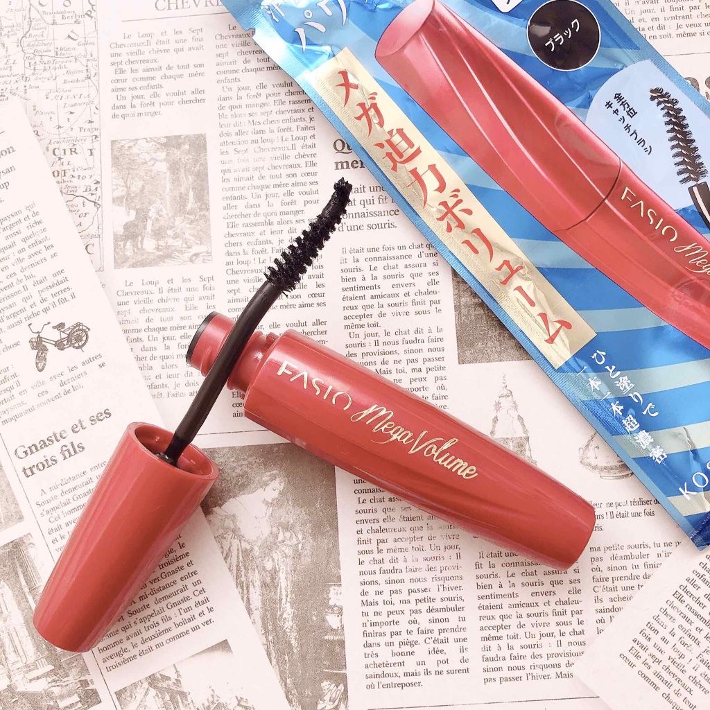 パワフルカール マスカラ EX (メガボリューム)/FASIO/マスカラを使ったクチコミ（2枚目）