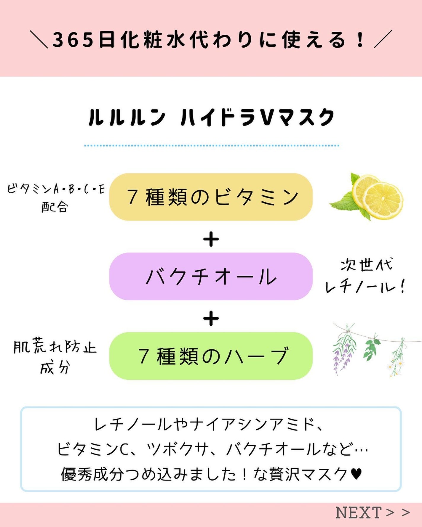 ルルルン ハイドラ V マスク/ルルルン/シートマスク・パックを使ったクチコミ(2枚目)