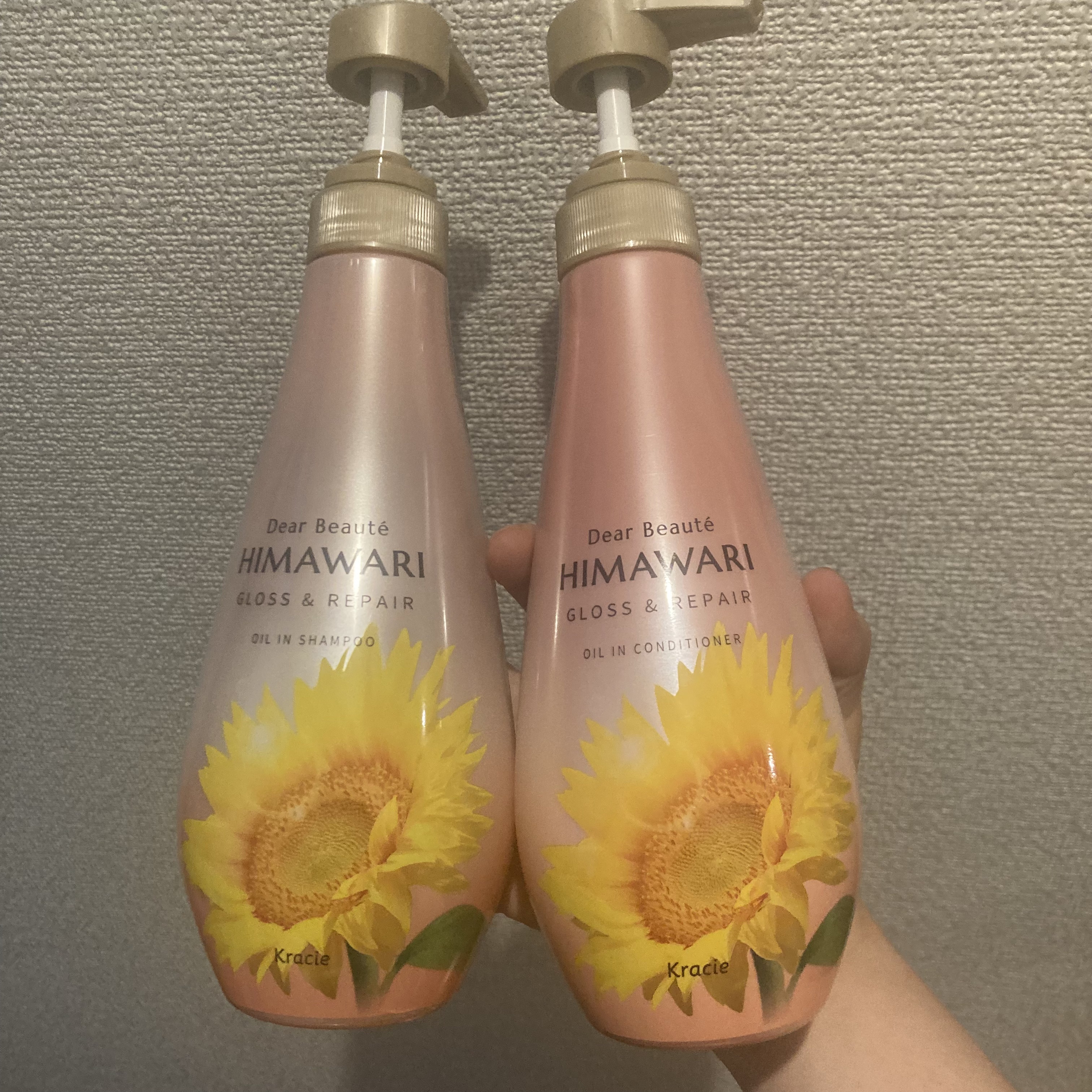 オイルインシャンプー／オイルインコンディショナー (グロス＆リペア) シャンプー本体/ディアボーテ/市販シャンプーを使ったクチコミ（1枚目）