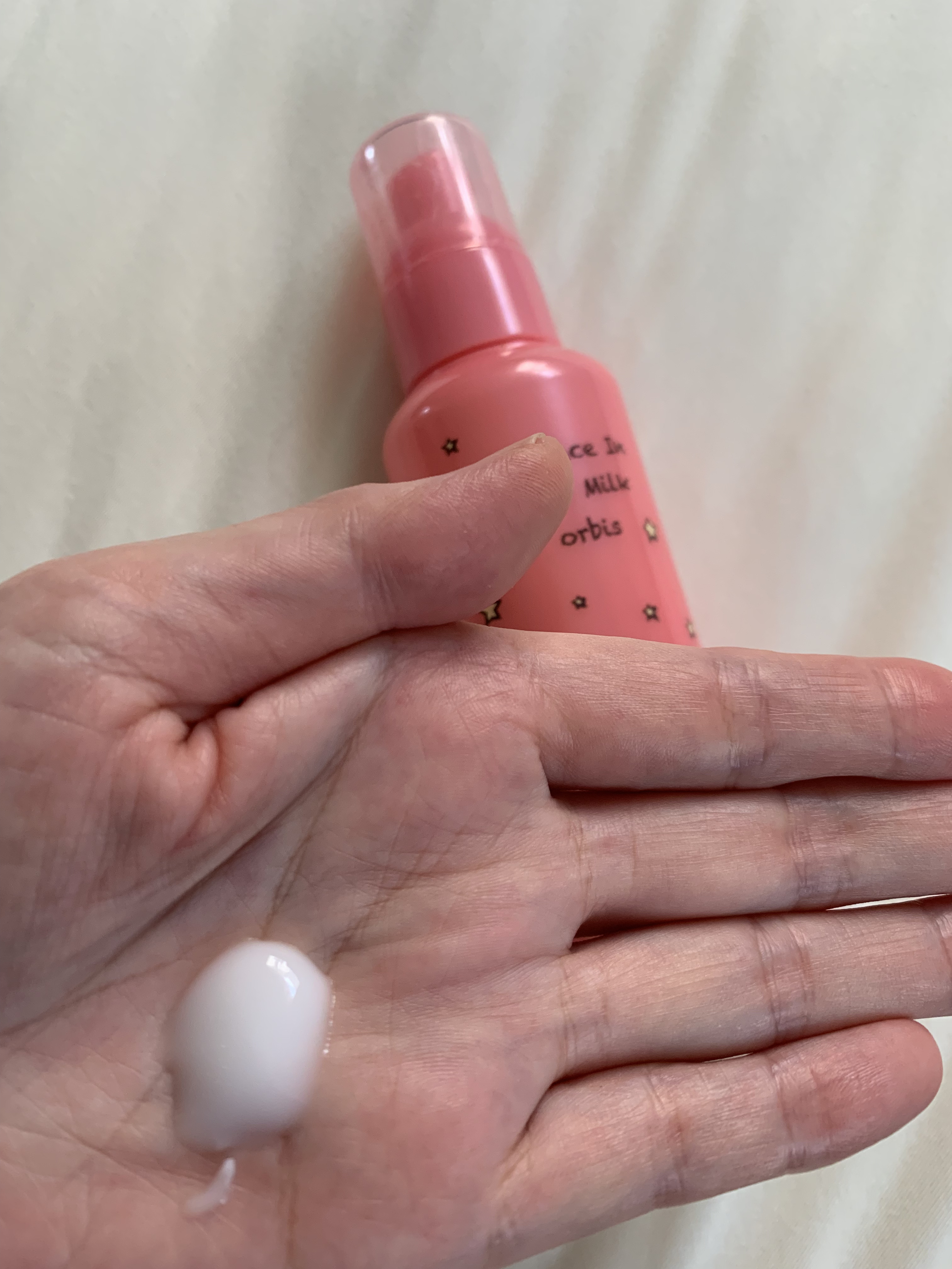 エッセンスインヘアミルク つめかえ用 140g/オルビス/ヘアミルクを使ったクチコミ（3枚目）