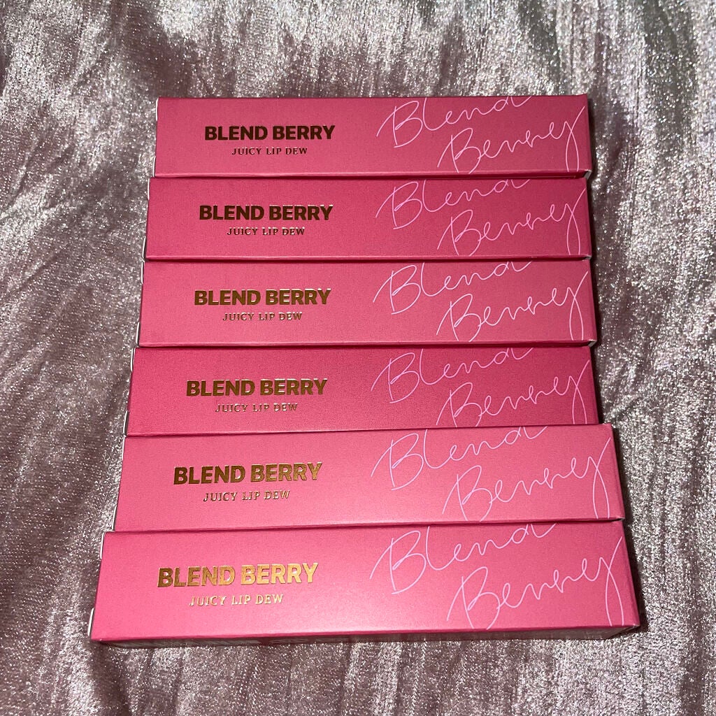 ジューシィリップデュウ/BLEND BERRY/口紅を使ったクチコミ(1枚目)