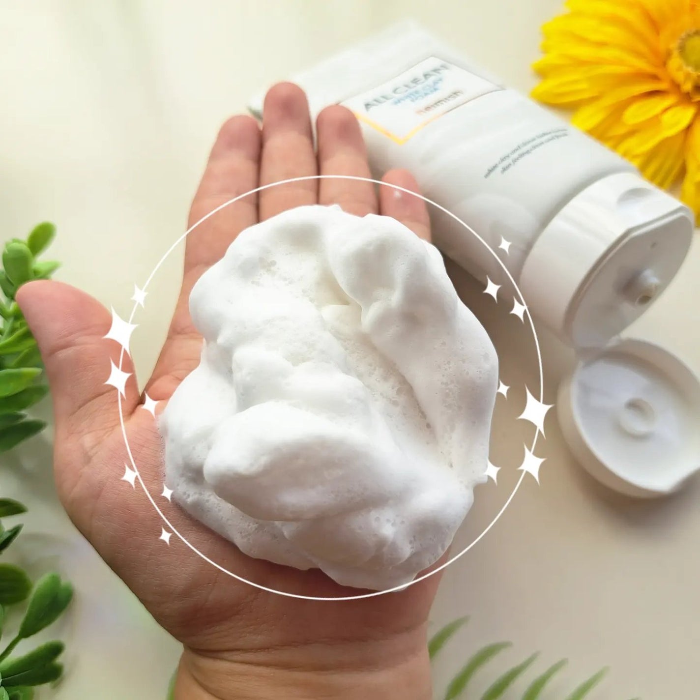 オールクリーンホワイトクレイフォーム/heimish/洗顔フォームを使ったクチコミ(3枚目)