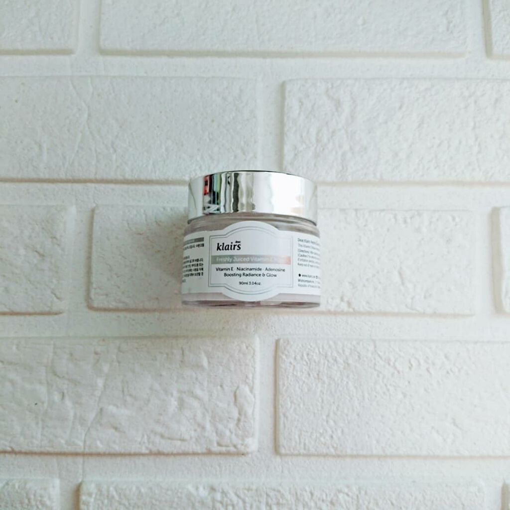 フレッシュリージュースドビタミンEマスク(90g)/Klairs/フェイスクリームを使ったクチコミ(1枚目)