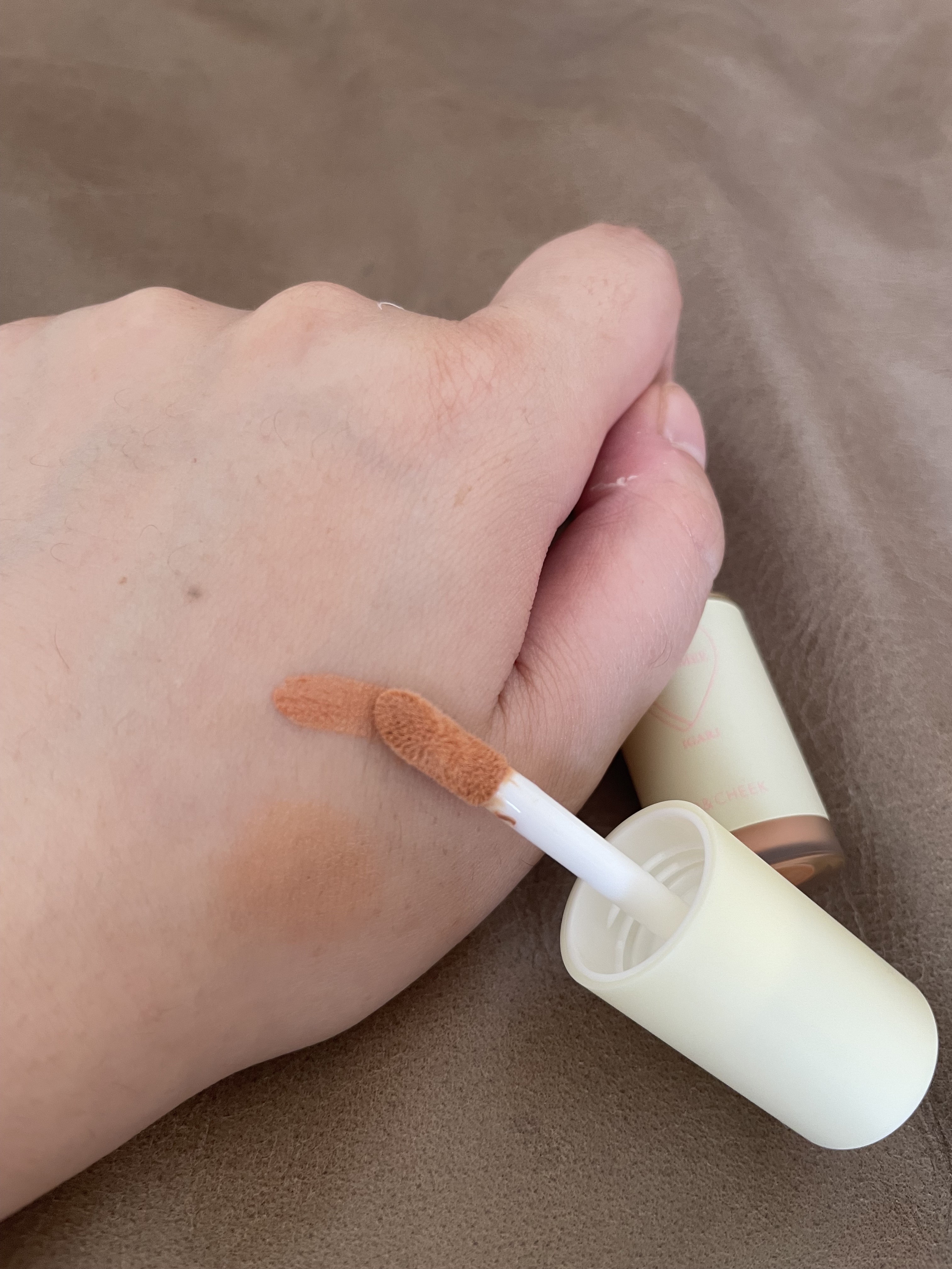 リップ＆チーク/WHOMEE/ジェル・クリームチークを使ったクチコミ（1枚目）