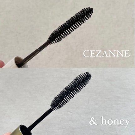 ヘアケアマスカラ/CEZANNE/ヘアジェルを使ったクチコミ(2枚目)