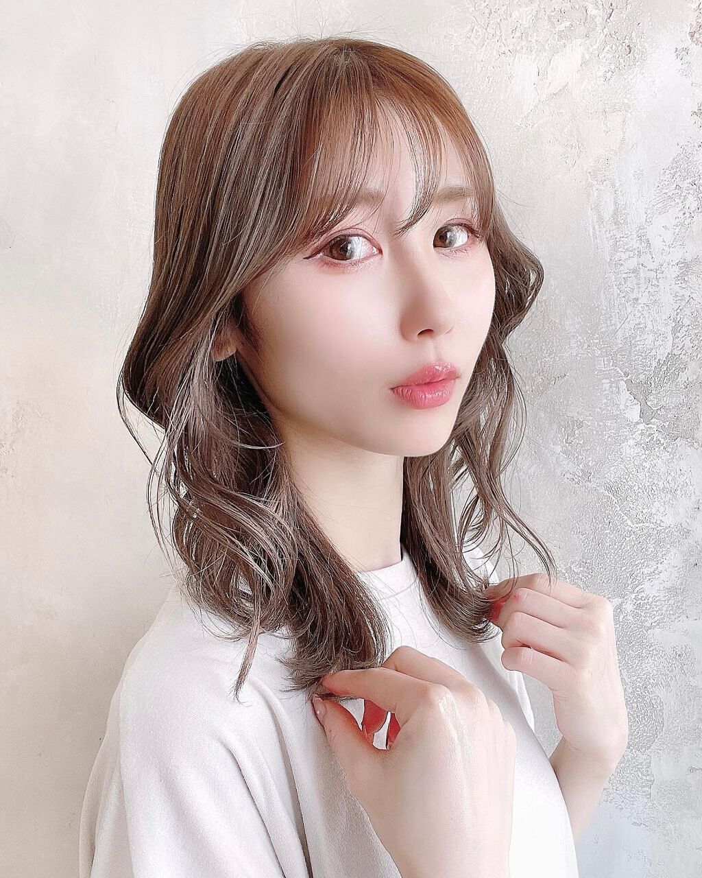 CHIHIRO/美容師/ヘアアレンジ on LIPS 「ゆるっとくびれヘア♡韓国っぽさとゆるさをmixさせたかわいい巻..」(1枚目)