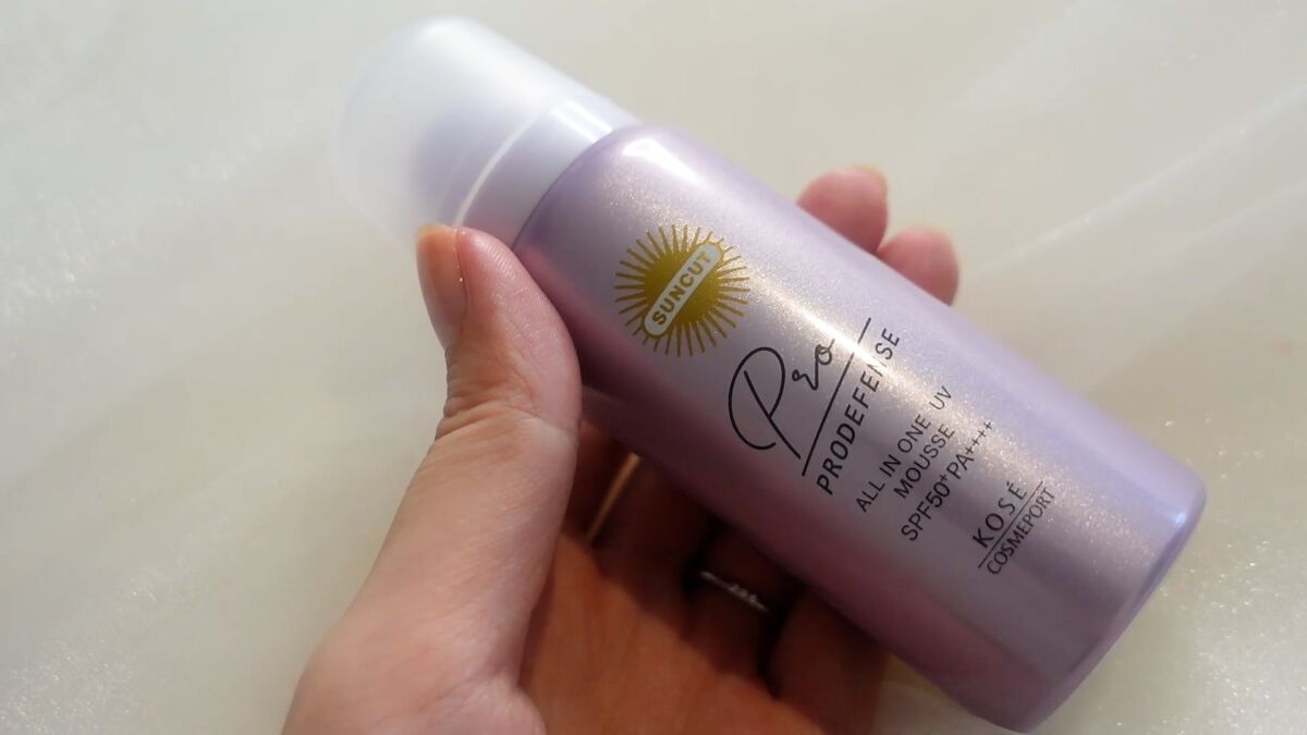 プロディフェンス オールインワンUV ムース/サンカット®/日焼け止めクリームを使ったクチコミ(2枚目)