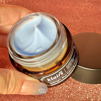 ミッドナイトブルーカーミングクリーム/Klairs/フェイスクリームを使ったクチコミ(2枚目)