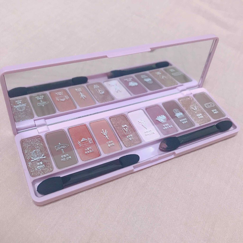 プレイカラー アイシャドウ/ETUDE/アイシャドウパレットを使ったクチコミ（2枚目）