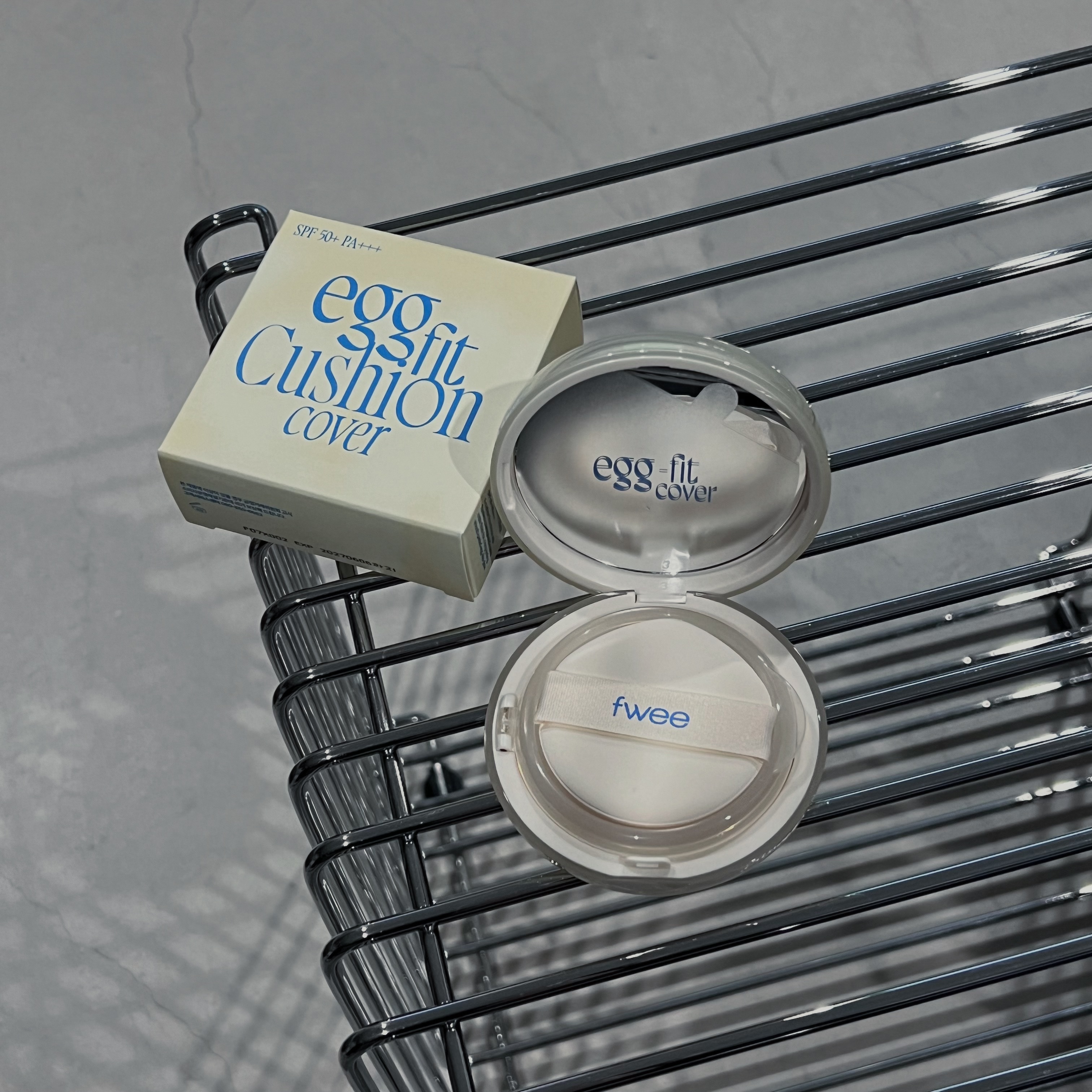 フィー クッションエッグフィットカバー 02 ヌード/fwee/クッションファンデーションを使ったクチコミ（2枚目）