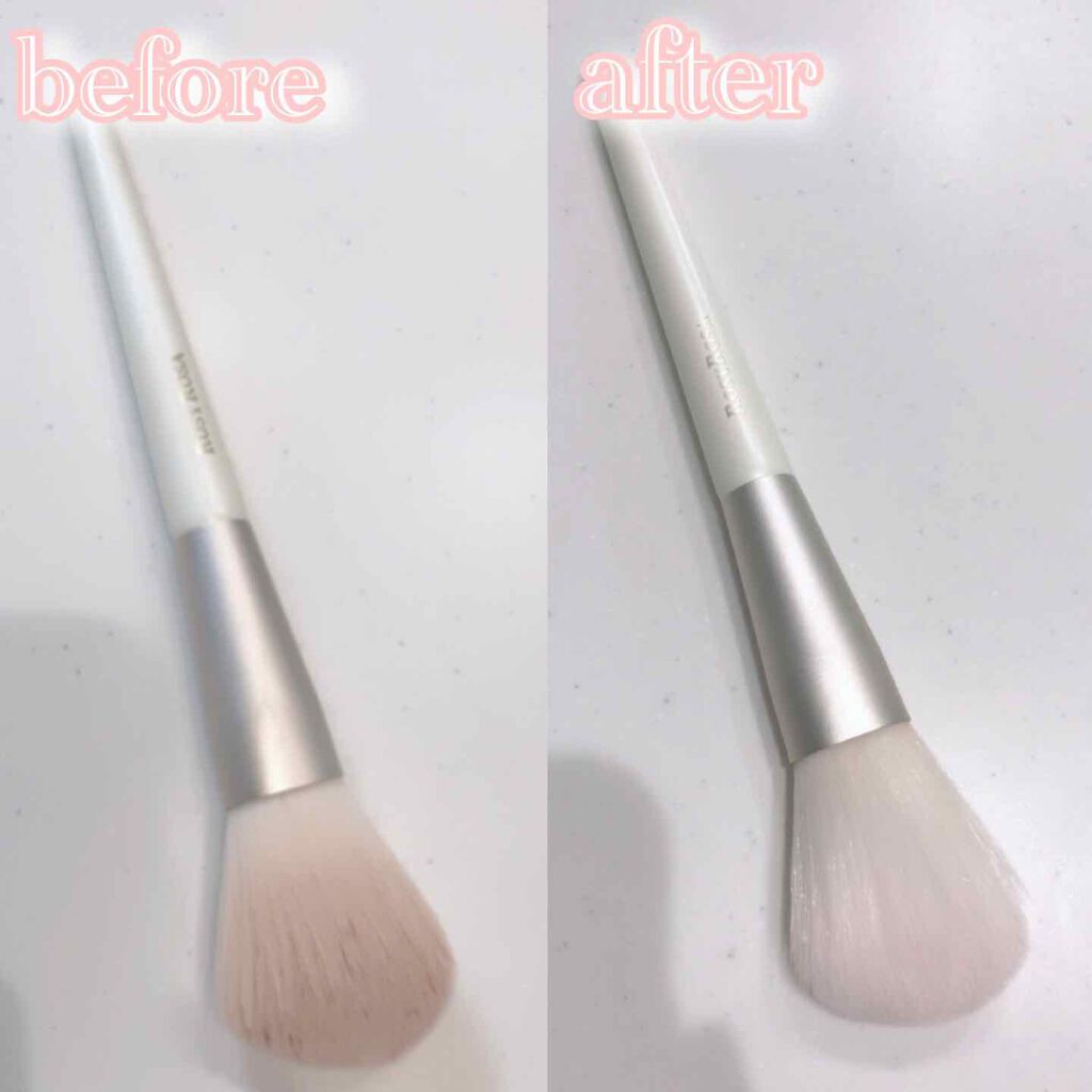 化粧ブラシクリーナー/DAISO/その他化粧小物を使ったクチコミ(3枚目)