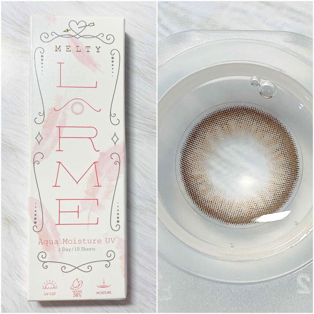 LARME MELTY SERIES(ラルムメルティシリーズ)/LARME/カラーコンタクトレンズを使ったクチコミ(2枚目)