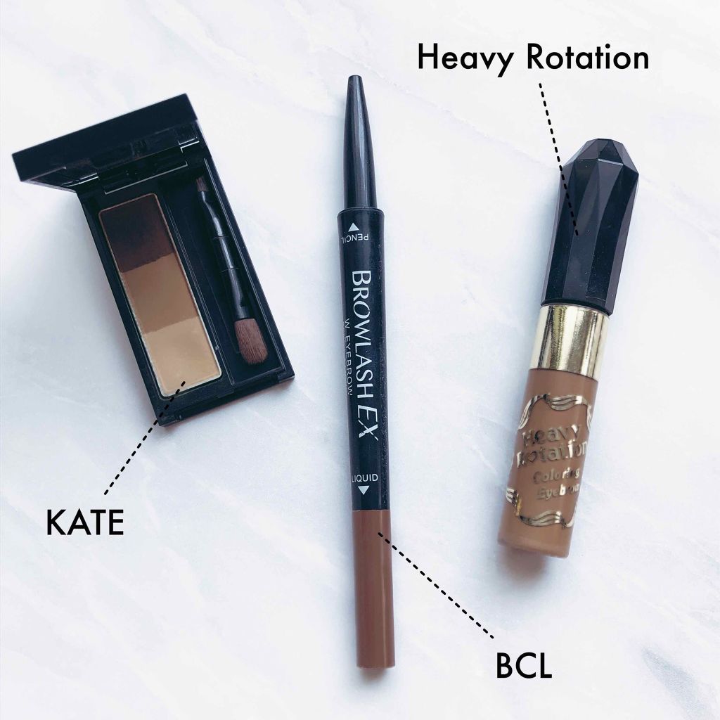 デザイニングアイブロウN/KATE/パウダーアイブロウを使ったクチコミ（1枚目）