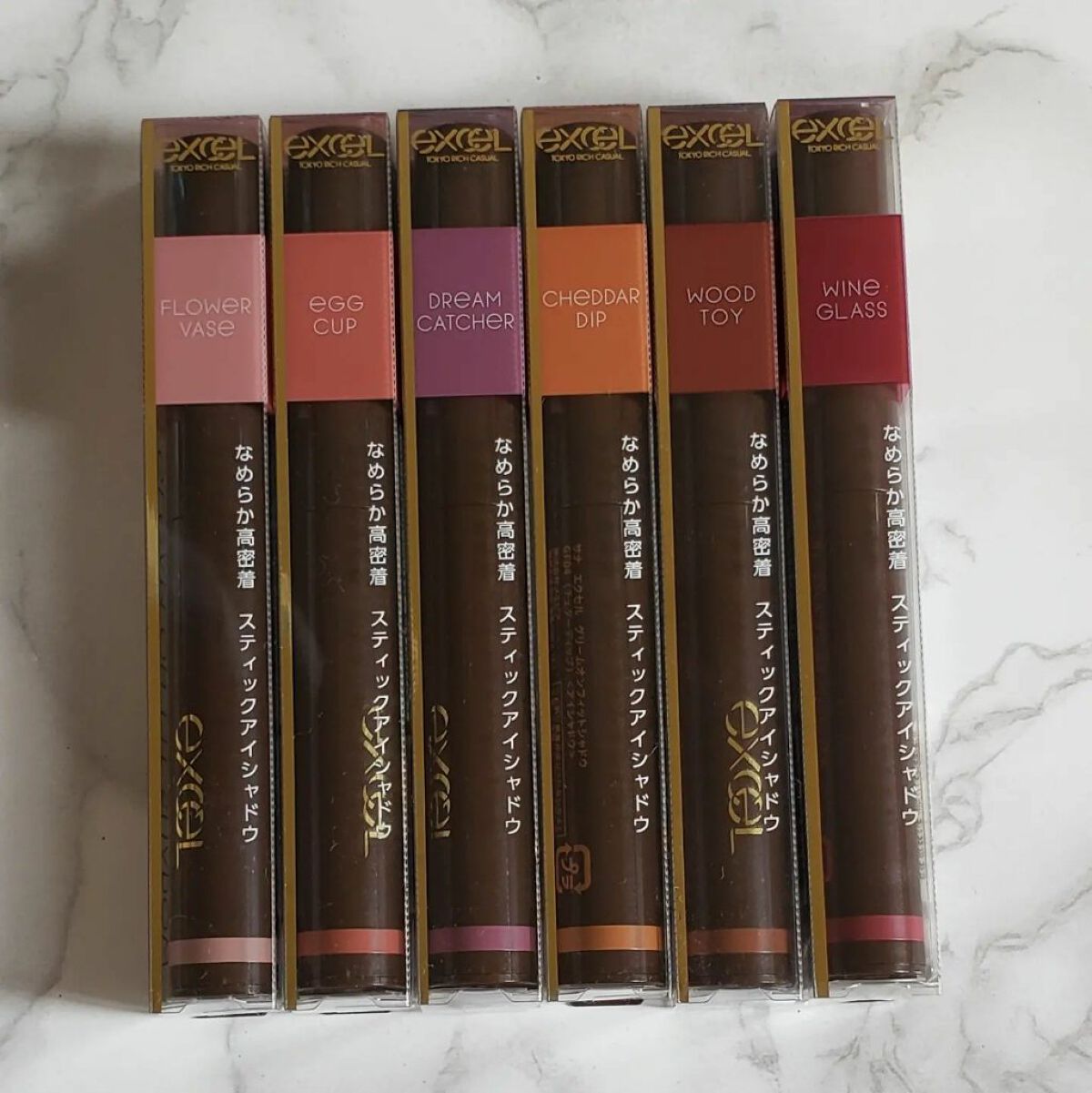 グリームオンフィットシャドウ/excel/スティックアイシャドウを使ったクチコミ(1枚目)