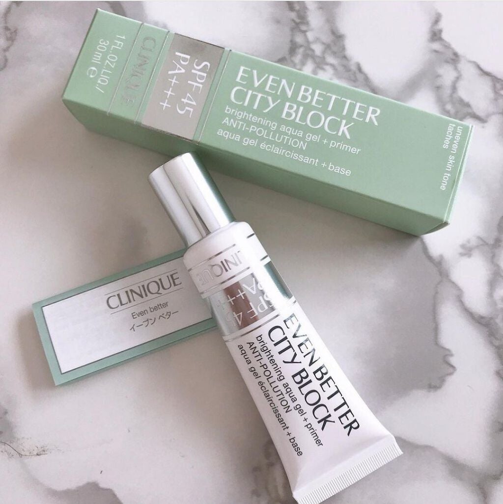 イーブン ベター シティ ブロック アクア ジェル 45/CLINIQUE/日焼け止めジェルを使ったクチコミ(2枚目)