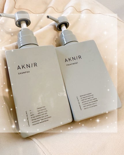 薬用ヘアシャンプー&トリートメント トリートメント 300ml/AKNIR/市販シャンプーを使ったクチコミ(1枚目)
