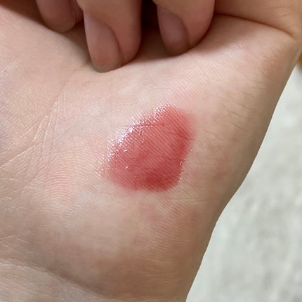 ジューシーティントリップカラー/U R GLAM/リップティントを使ったクチコミ(2枚目)