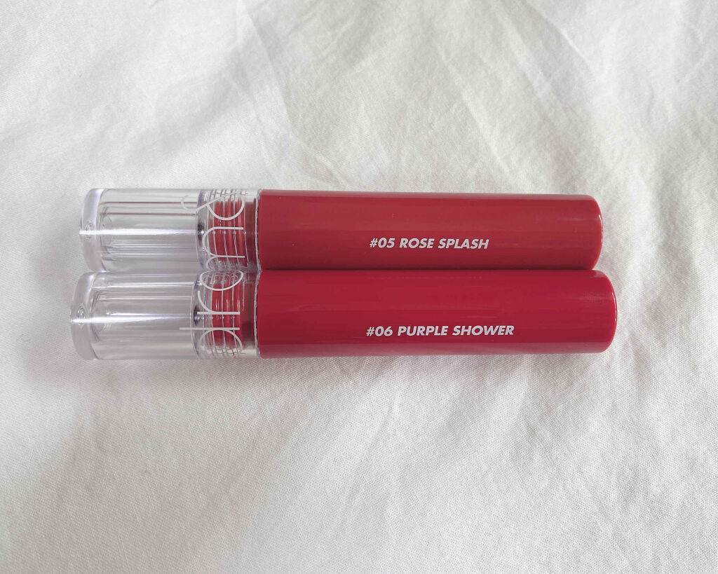 グラスティングウォーターティント/rom&nd/リップティントを使ったクチコミ（1枚目）