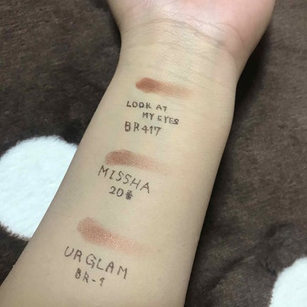 ルックアット マイアイ カフェ/ETUDE/単色アイシャドウを使ったクチコミ(4枚目)