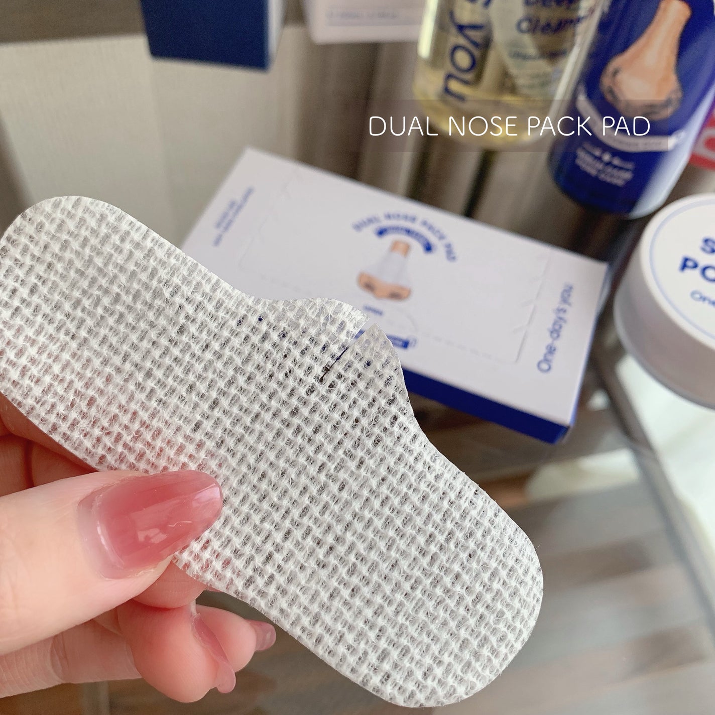 ノーモアブラックヘッド(ノーズピーリング)/One-day's you/スクラブ・ゴマージュを使ったクチコミ(3枚目)