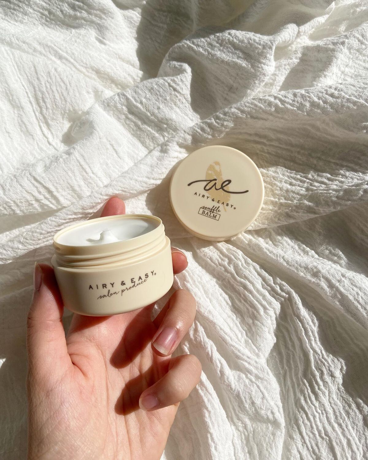 スフレヘアバーム/エアリー&イージー/ヘアバームを使ったクチコミ（3枚目）