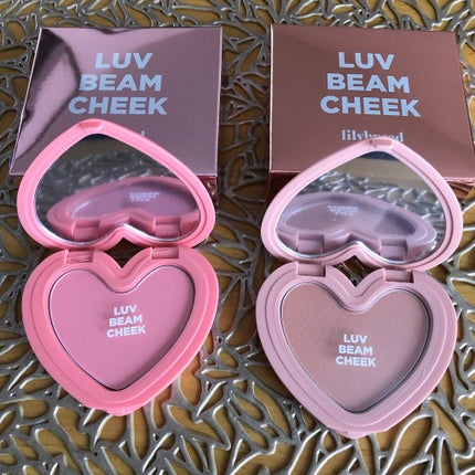 Luv Beam Cheek/lilybyred/パウダーチークを使ったクチコミ(1枚目)