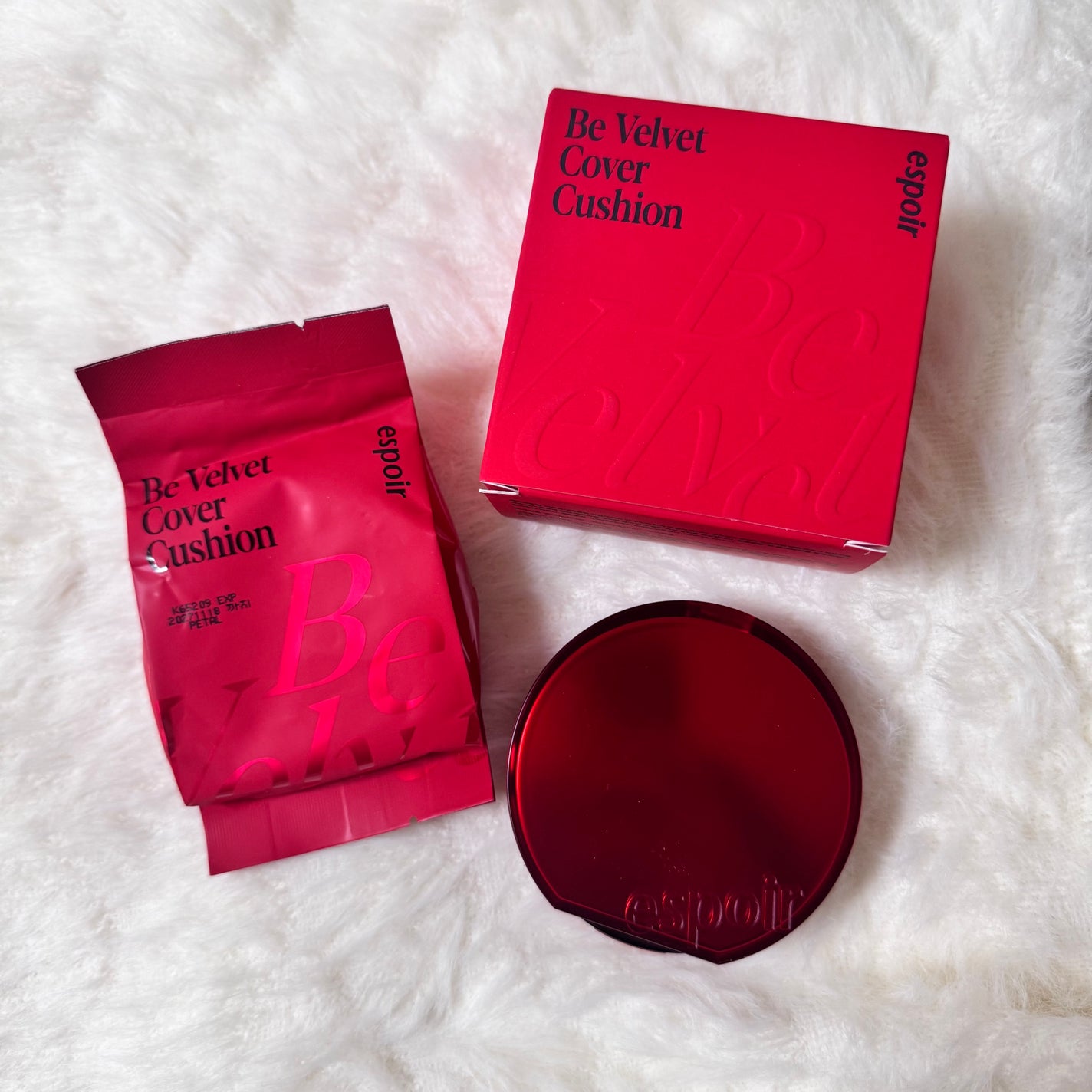ビーベルベットカバークッション/espoir/クッションファンデーションを使ったクチコミ(2枚目)